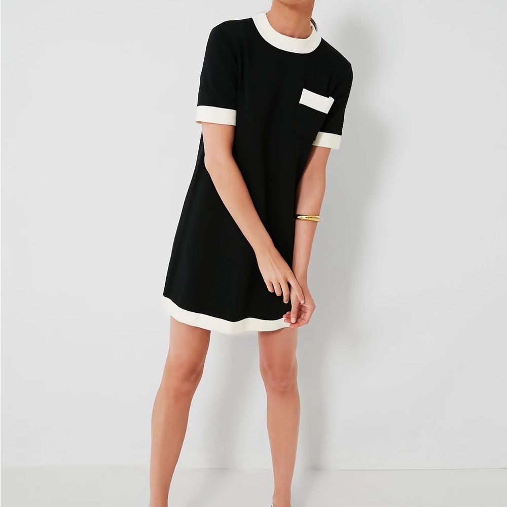 NWT Tuckernuck Black Merritt Knit Dress